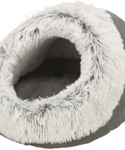 Kattenmand Iglo Harvey Grijs / Wit-Zwart 41X35X26 Cm