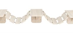 Klim / Klauterladder Wand Wit 150X30 Cm