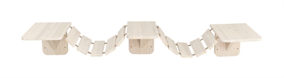 Klim / Klauterladder Wand Wit 150X30 Cm