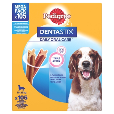 Dentastix Medium Actiepack 105 St 2700 Gr