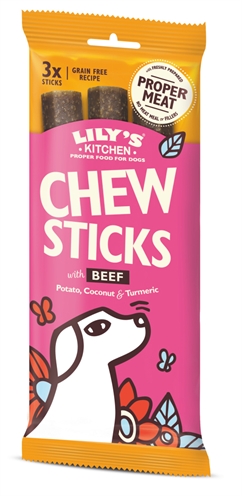 Kitchen Chew Sticks With Beef 120 Gr 3 St