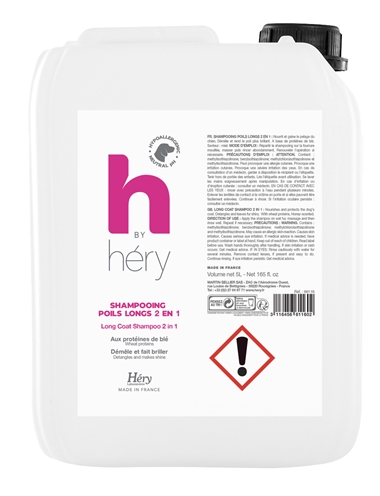 By Hery Shampoo Hond Voor Lang Haar 5 Ltr