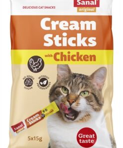 Cream Sticks Kat Kip 5X15 Gr