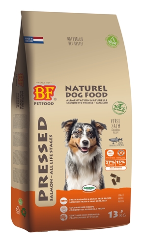 Petfood Geperst Zalm Graanvrij 13,5 Kg