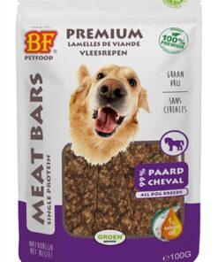 Petfood Meat Bars Paard 100 Gr