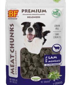 Petfood Meat Chunks Lam 200 Gr