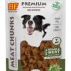 Petfood Meat Chunks Rund En Hert 200 Gr
