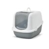 Kattenbak Nestor Jumbo Koudgrijs / Wit 66,5X48,5X46,5 Cm