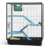 Rattenkooi Zeno 3 Knock Down Empire Antraciet 100X50X118 Cm