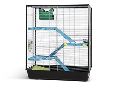 Rattenkooi Zeno 3 Knock Down Empire Antraciet 100X50X118 Cm
