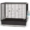 Vogelkooi Primo 60 Knock Down Zwart 80X50X70 Cm