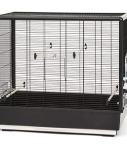 Vogelkooi Primo 60 Knock Down Zwart 80X50X70 Cm