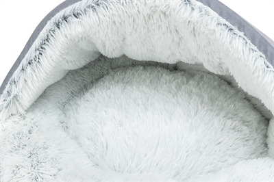 Hondenmand Donut Harvey Grijs / Wit-Zwart 70X70X19 Cm