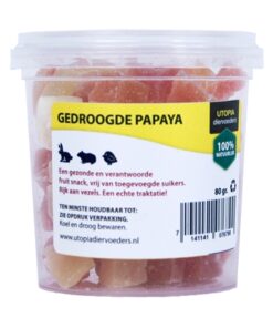 Gedroogde Papaya 80 Gr