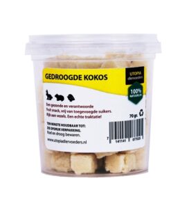 Gedroogde Kokos 70 Gr