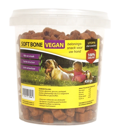 Diertotaal Soft Bones Vegan 450 Gr