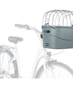 Stuur-Fietsmand Kunststof Grijs 42X30X39 Cm Tot 5 Kg