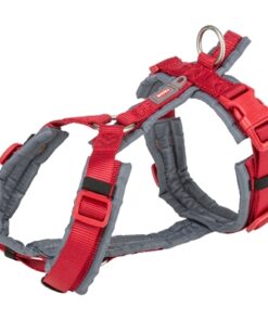 Hondentuig Premium Trekking Rood / Grafiet Grijs 32-38X1,3 Cm
