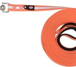 Hondenriem Sleeplijn Easylife Reflecterend Oranje M-Xl 10Mx1,7 Cm