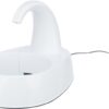 Drinkfontein Curved Stream Kunststof Wit 25X35X24,5 Cm 2,6 Ltr