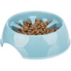 Voerbak Slowfeeding Kunststof / Tpr Assorti 20 Cm 800 Ml