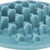 Voermat Slowfeeding Pillars Tpe Blauw 35X35 Cm