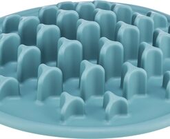 Voermat Slowfeeding Pillars Tpe Blauw 35X35 Cm