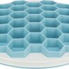 Slowfeeding Plaathive Kunststof / Tpr / Tpe Grijs / Blauw 30X30 Cm