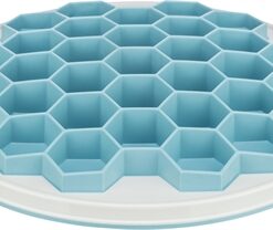 Slowfeeding Plaathive Kunststof / Tpr / Tpe Grijs / Blauw 30X30 Cm