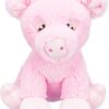 Be Eco Varkentje Edison Pluche Gerecycled Roze 24 Cm