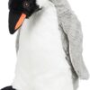 Be Eco Pinguïn Erin Pluche Gerecycled Zwart / Wit / Grijs 28 Cm 2 St
