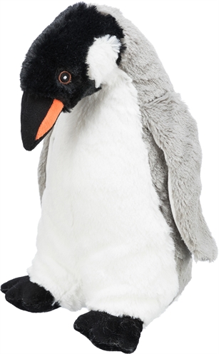 Be Eco Pinguïn Erin Pluche Gerecycled Zwart / Wit / Grijs 28 Cm 2 St