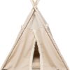 Kattenmand Tipi Boho Beige 55X55X65 Cm