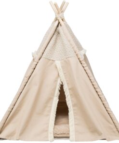 Kattenmand Tipi Boho Beige 55X55X65 Cm