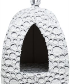 Kattenmand Iglo Mila Pluche Wit / Grijs 32X32X42 Cm