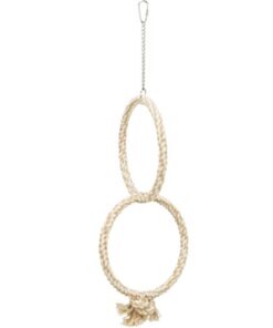 Dubbeletouwring Naturel 16X16 Cm