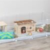 Indoorren Metaal / Kunststof Wit 140X70X35 Cm