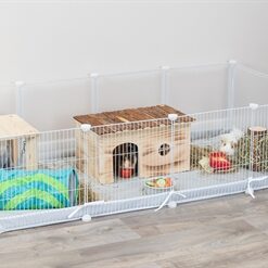 Indoorren Metaal / Kunststof Wit 140X70X35 Cm