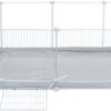 Vloer Voor Indoorren 62460 Grijs / Wit 140X70 Cm