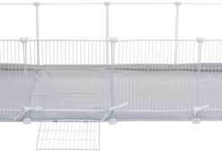 Vloer Voor Indoorren 62460 Grijs / Wit 140X70 Cm