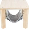 Schuilplaats Met Hangmat Sunny Assorti / Grijs 28X28X24 Cm