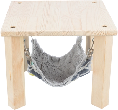 Schuilplaats Met Hangmat Sunny Assorti / Grijs 28X28X24 Cm