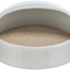 Zandbad Degoes/Hamsters Keramiek Grijs 20X16X10 Cm 3 St