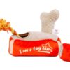 Hide & Seek Met Bot / Flostouw / Bal 21X12X14 Cm