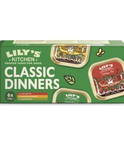 Kitchen Dog Adult Classic Dinners Tray Multipack 6X150 Gr