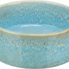 Voerbak / Drinkbak Keramiek Blauw 16X16 Cm 900 Ml