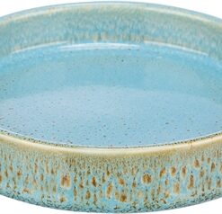Voerbak / Drinkbak Keramiek Blauw 15X15 Cm 250 Ml
