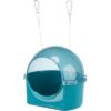 Badhuis Rond Blauw 20X17,5X20 Cm