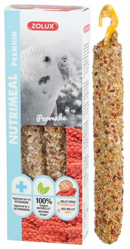 Nutrimeal Stick Parkiet Rode Gierst 110 Gr 2 St