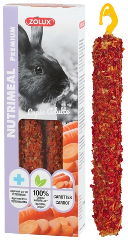 Nutrimeal Stick Konijn Wortel 115 Gr 2 St